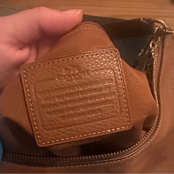 Coach Brown Leather Shoulder Bag - Picture 10 of 12